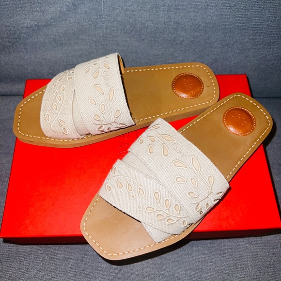 Sold-Chloe Woody Flat Mule (NWT) ! - Picture 3 of 6
